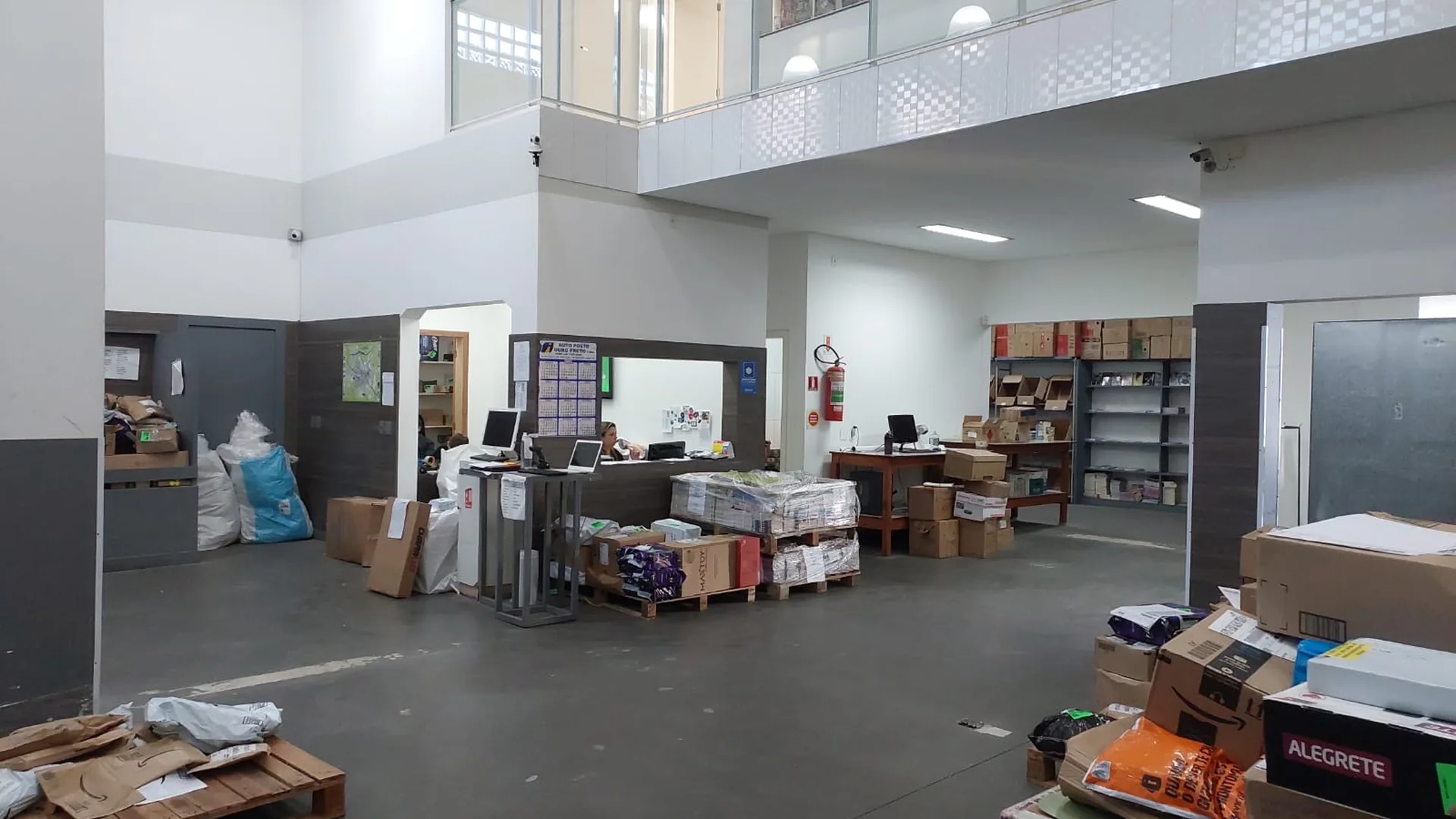 Estrutura operacional da Serra Fulfillment em Lages/SC